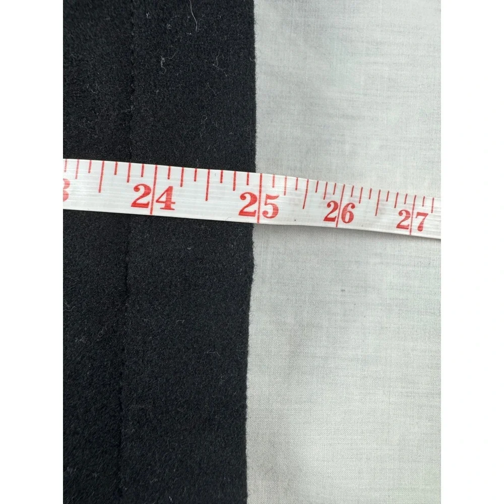 GAP Women Black Wool Blend‎ Toggle Duffle Coat XS Pea coat